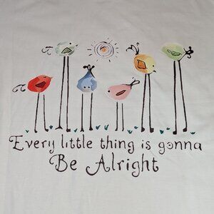 Adult/Womens t-shirt. Cute and happy, size Large. NIP